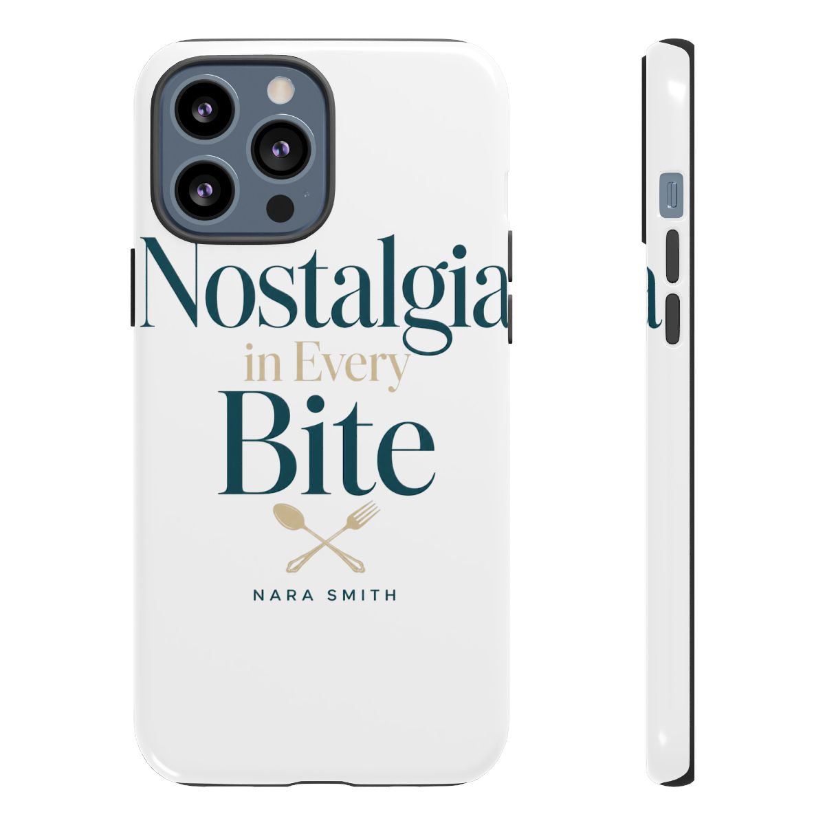 Nara Smith "Nostalgia in Every Bite" Phone Case - alternate angle 2, merchandise
