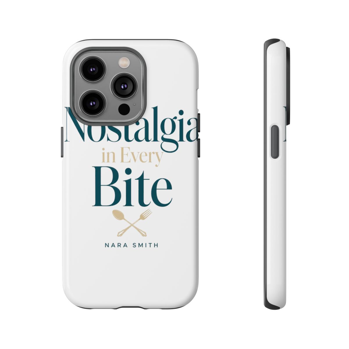 Nara Smith "Nostalgia in Every Bite" Phone Case - alternate angle 4, merchandise