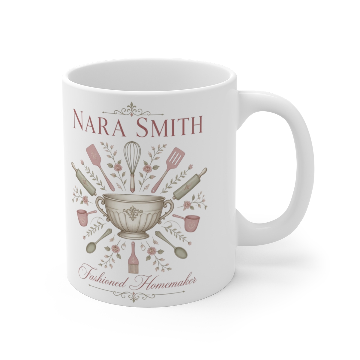 Nara Smith "Nara Smith" White Mug