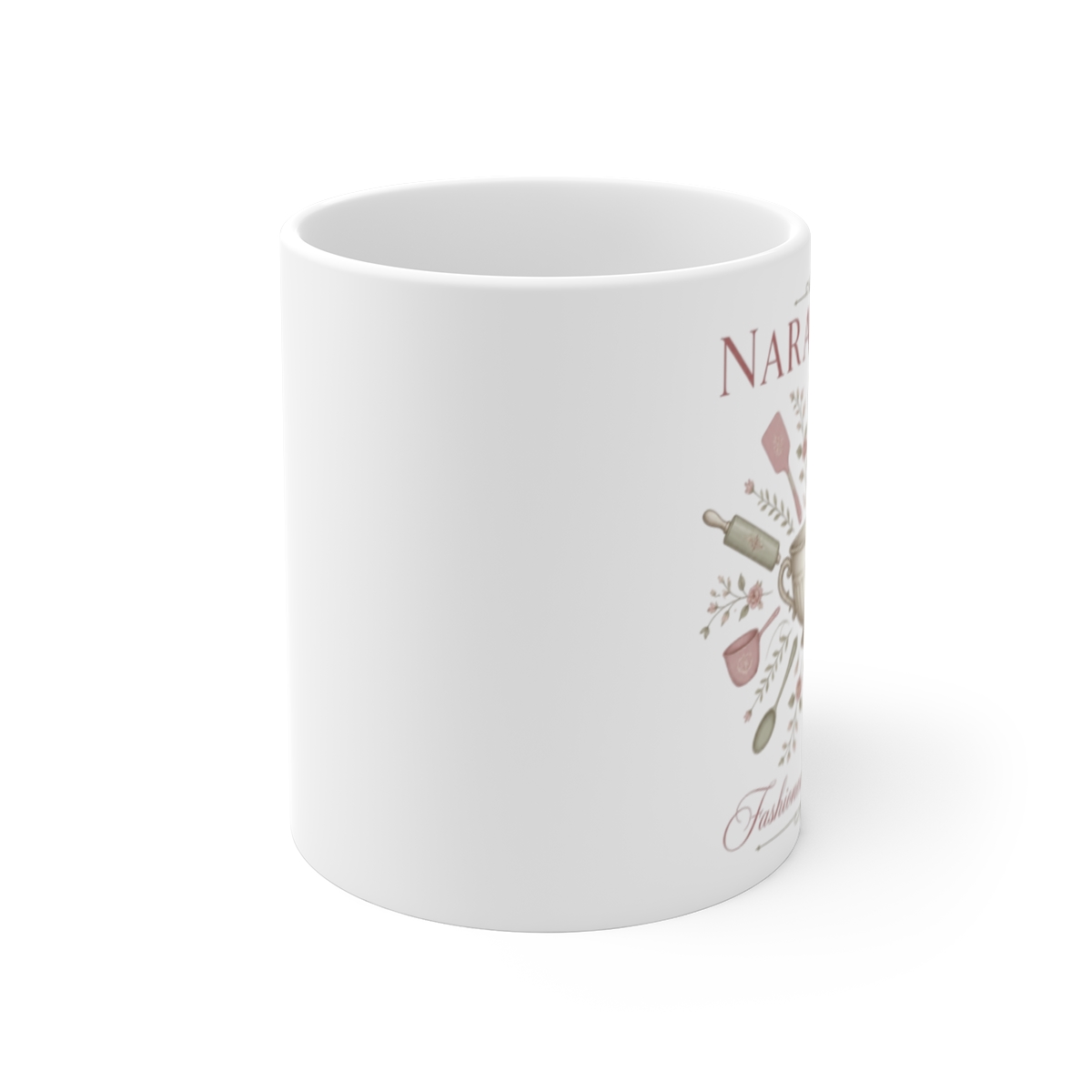 Nara Smith "Nara Smith" White Mug - alternate angle 1, merchandise